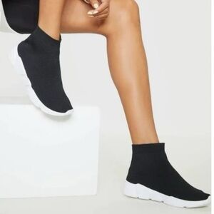 NWOB ANTONIO MELANI Abbi Stretch High Top Sneakers Size 7.5